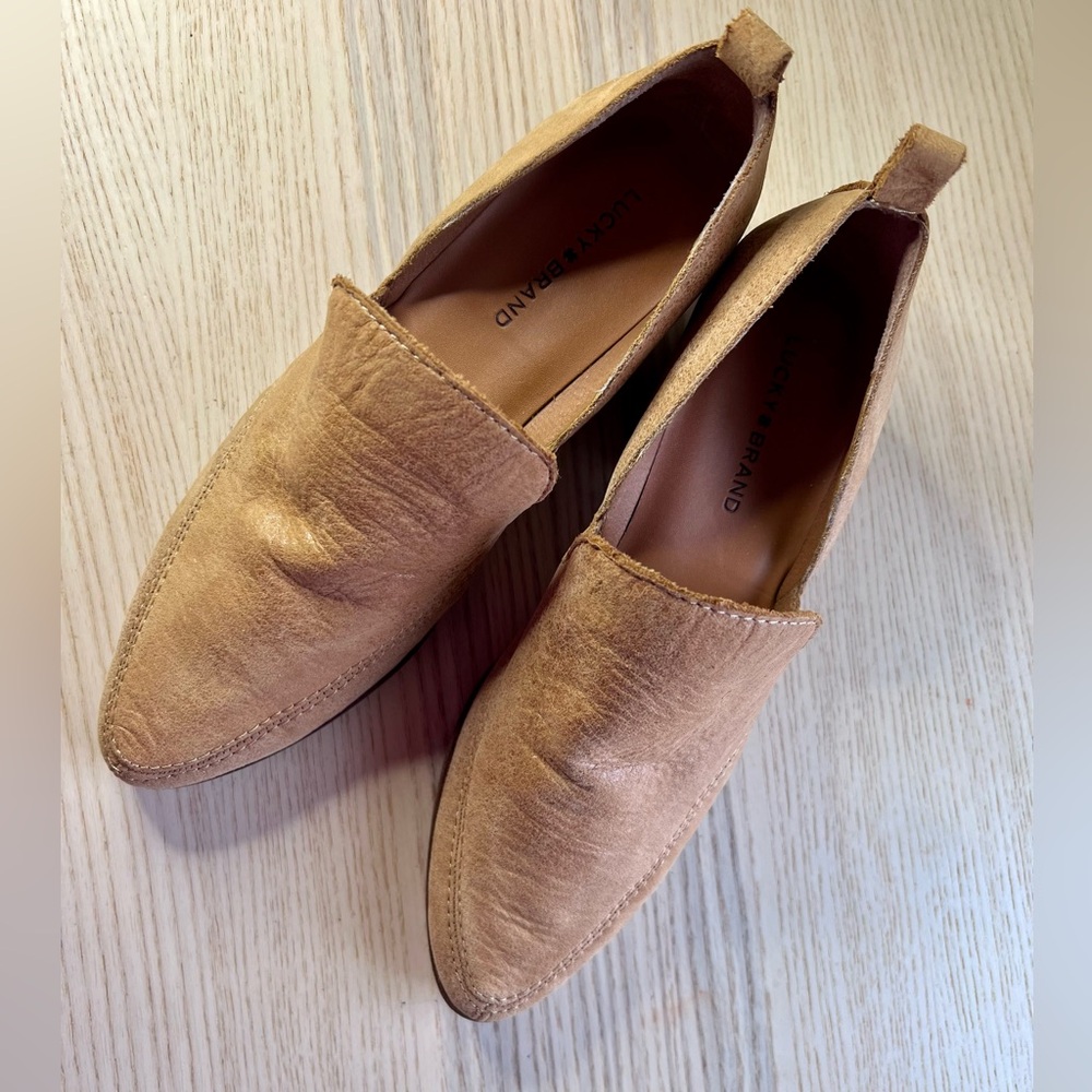 Lucky Brand Tan Loafers
